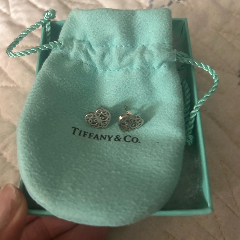 Tiffany & Co. Silver Stud Earrings
